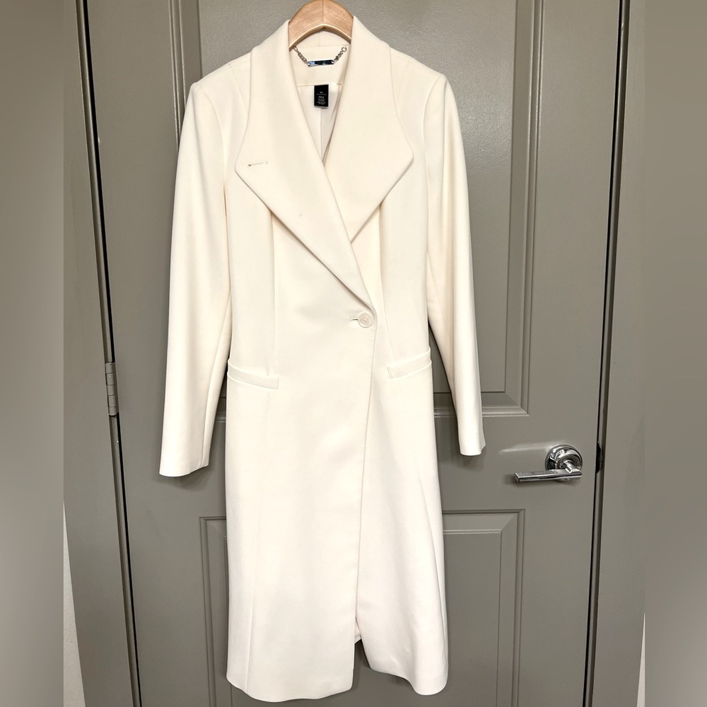 White House Black Market Dress Coat